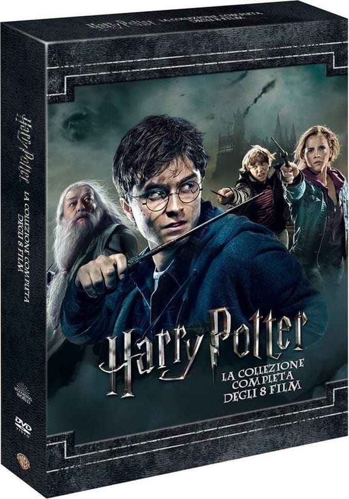 Warner Bros Harry Potter Collezione completa (8 DVD) Engels, Italiaans