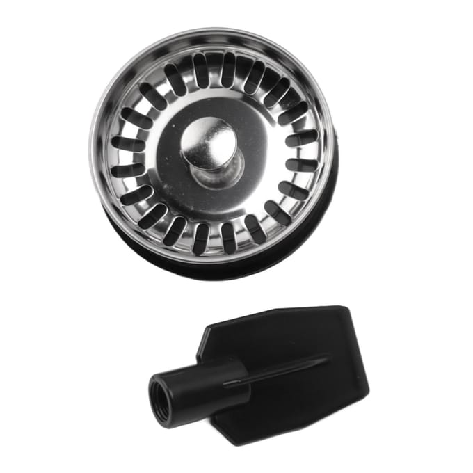 Afvalvermaler Zeef Trek Waterstop Roestbestendig Voedselafvalvermaler Filter gray