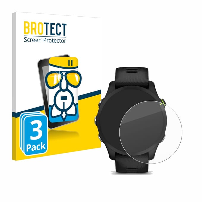 Screenprotector 3 Stuks voor Garmin Forerunner 255 Music Beschermglas transparant