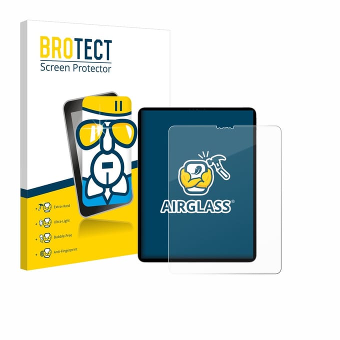 Screenprotector voor Apple iPad Pro 12.9" 2022 (6. Gen.) Beschermglas transparant