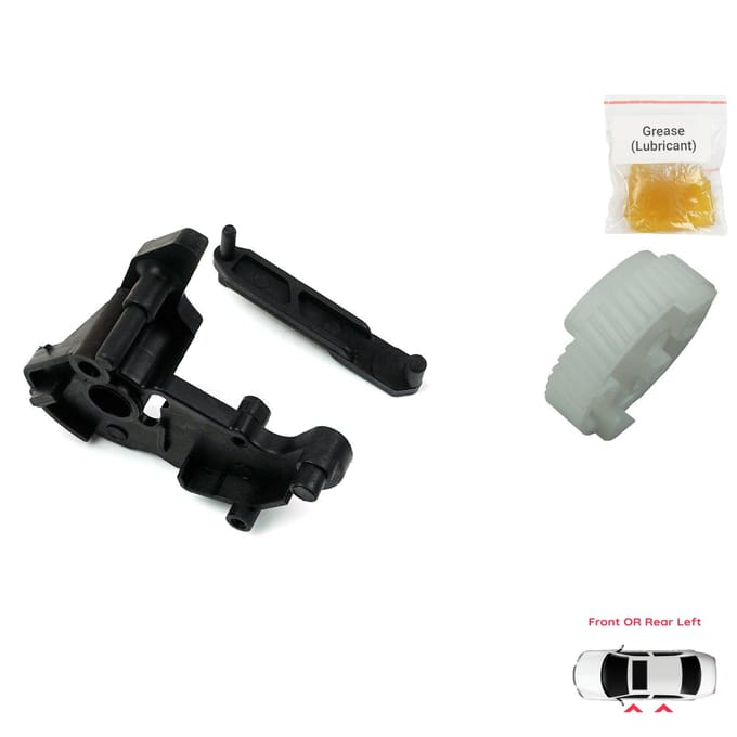 BDP148-1 Centrale deurvergrendelingsgrendelvergrendelingsactuator tandwiel reparatieset 51217202143 Links voor BMW 1 3 5 X5 X6 Z4 E90 E91 E92 E93