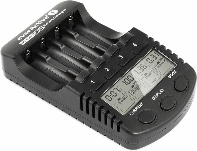 Everactive Laadkabel Voor R6 Aa Aaa R03 Ni Mh 1000 Plus Batterijen