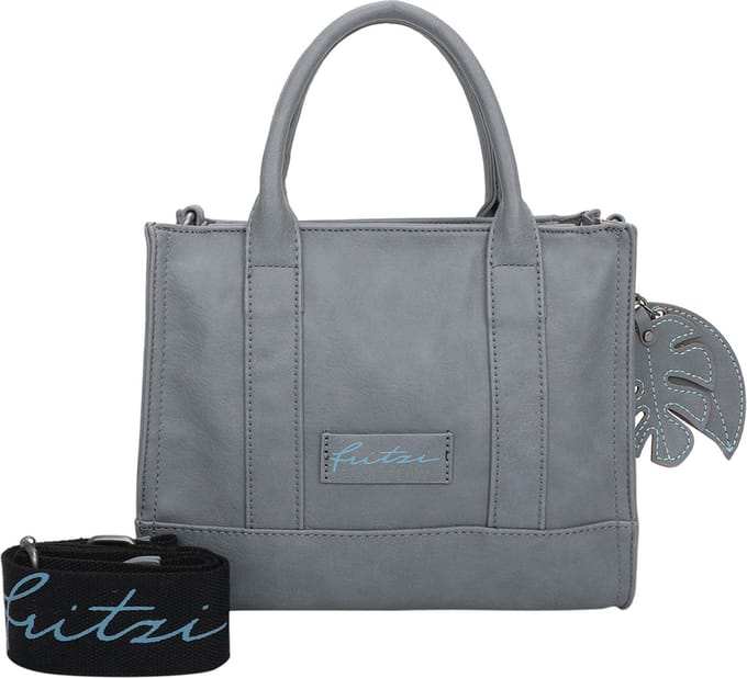 Fritzi aus Preußen schoudertas handtas Hoja Square Crossbody Bag Sky blauwgrijs