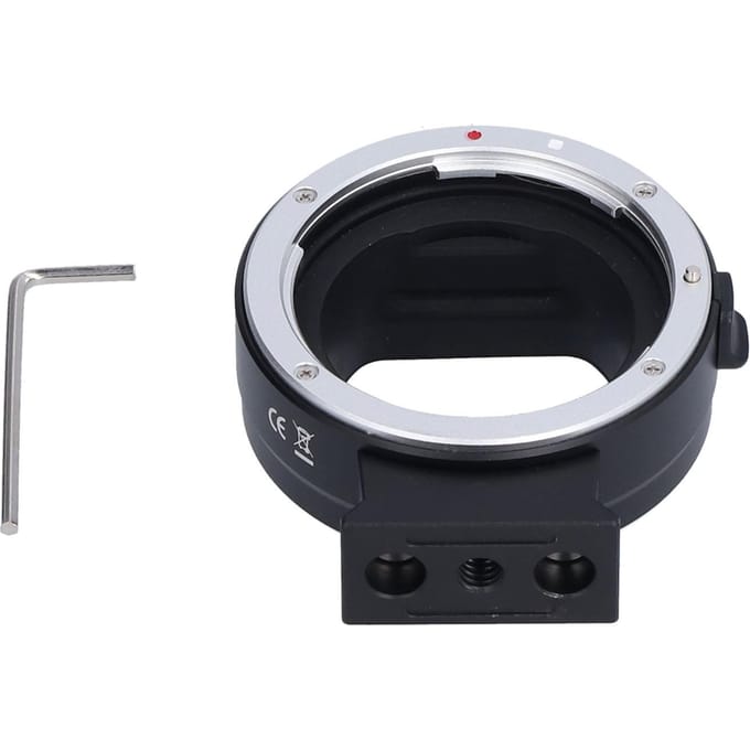 NEWYI EFEOS R Elektronische Autofocus Camera Lens Mount Adapterring voor Canon EFS Lens naar EOS RF black