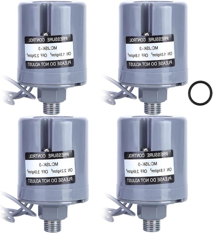 Waterdrukschakelaar - Pompregeling - Automatische Pompen - Constante Watertoevoer - 220 V 16 A - Niet gespecificeerd