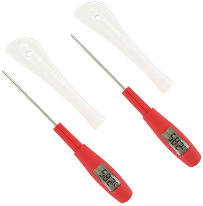 Set van 2 Spatels thermometer 30 cm Stil