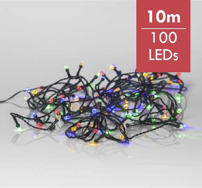 RGB kerstverlichting - 10m 100 lampjes - buiten