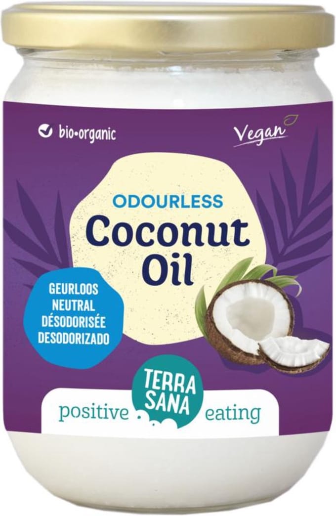 TerraSana Kokosolie geurloos bio (500ml)