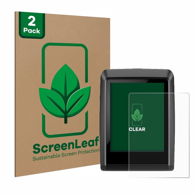 2 Stuks Screenprotector voor Bosch Kiox 500 - Hoogwaardige Beschermfolie transparant