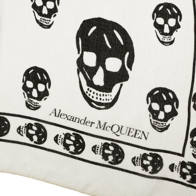 Skull Zijde Sjaal
