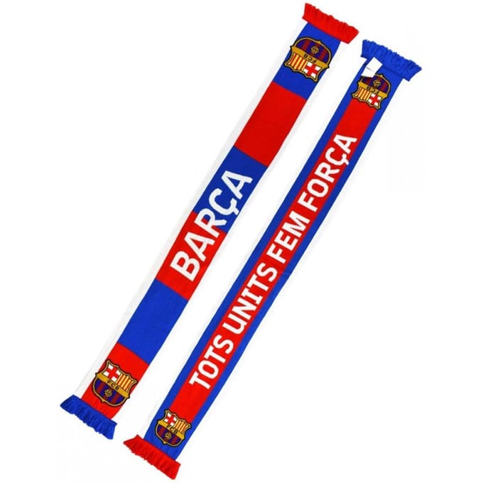 Écharpe en maille double FC Barcelone N30 5004BUD30 multicolore
