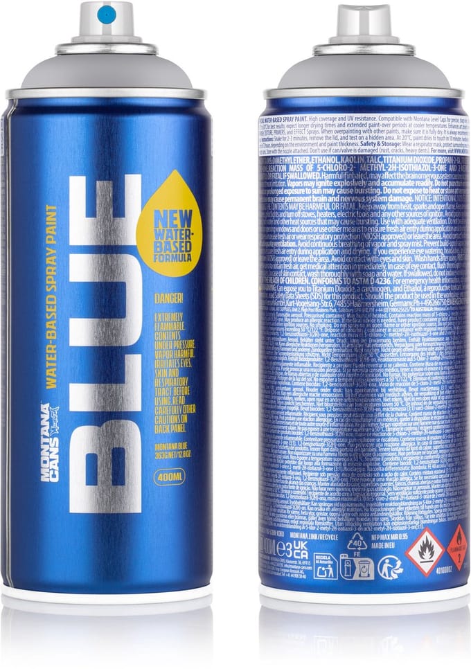 Montana BLUE Grey Parrot Spuitbus 400ml