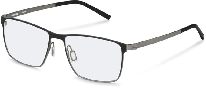 Rodenstock R7171 Black, dark grey 57/17/145 MAN Brilmonturen