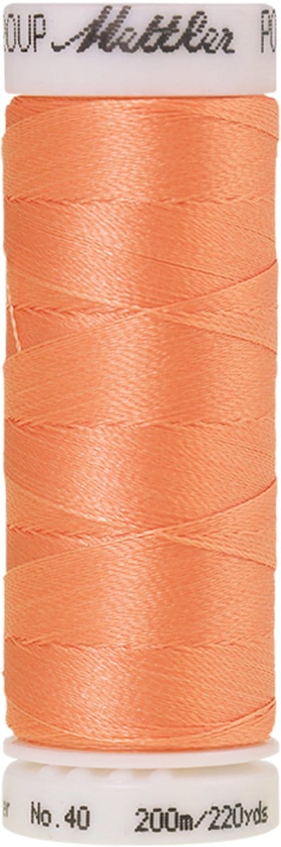 Mettler borduurgaren - Oranje - Nr 1551 - Polysheen - 200 meter