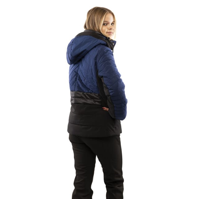 LUHTA HAKULA Dames Wintersportjas - BLAUW - Maat 44