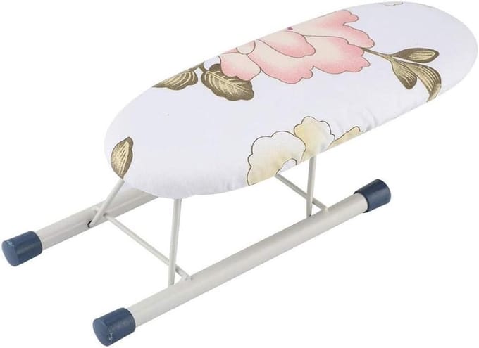Mini Strijkplank - Opvouwbare strijktafel - Stoom kleding - Ruimtebesparend ontwerp - 26.5 cm - Pioen