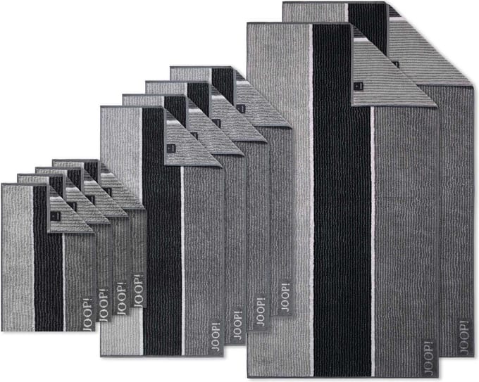 JOOP! Handdoek Signature Lines Een maat, 50x100 Set van 10