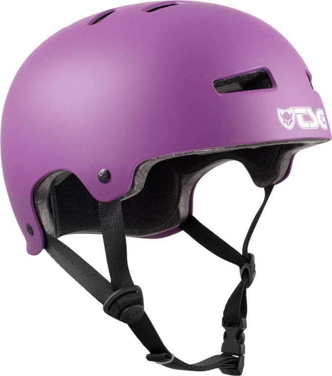 TSG Evolution Helm Satin Purple MagicL/XL