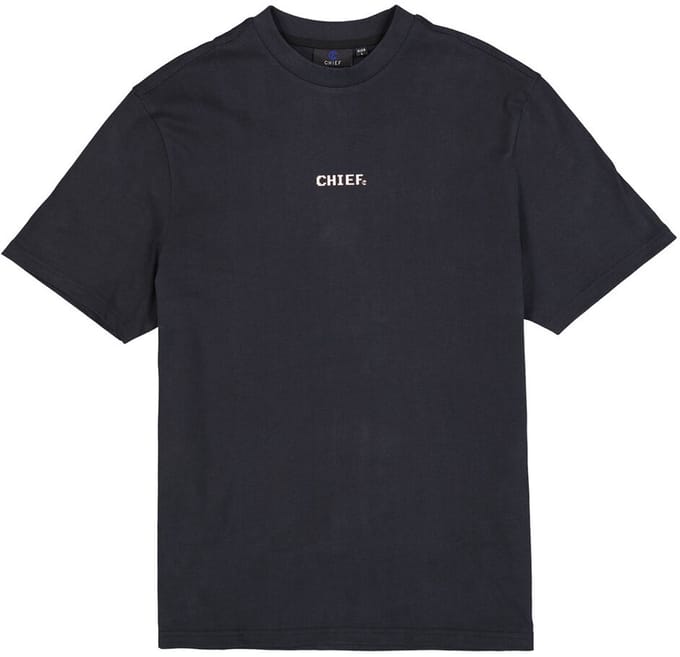 Chief Heren T-shirt Zwart - Maat M