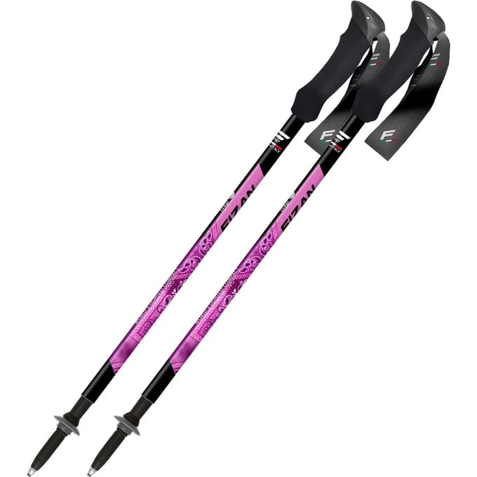 Fizan Compact Ms Stokken Zwart 59-132 cm