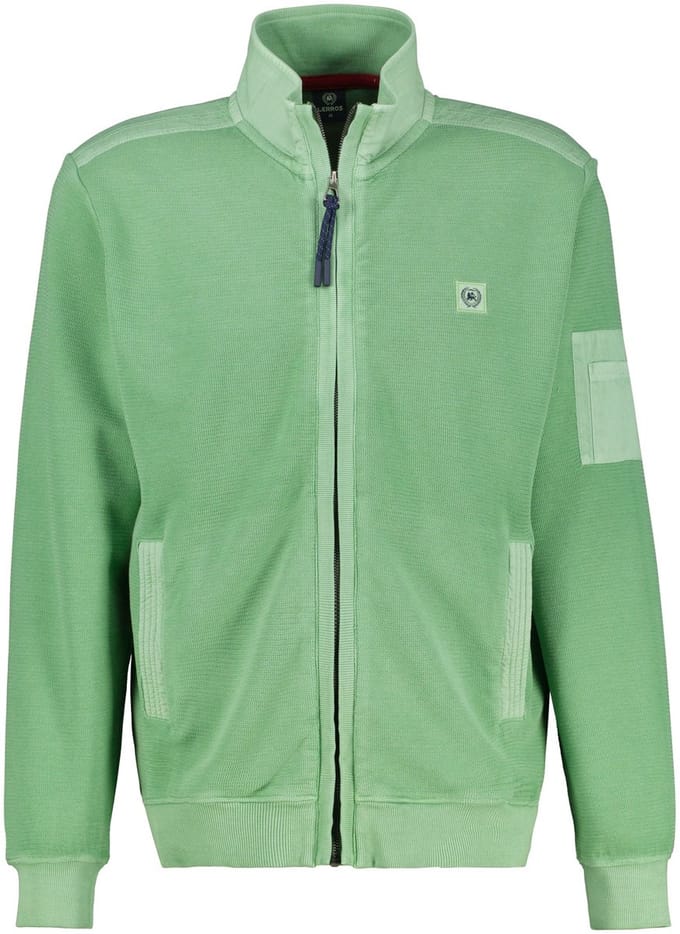 Lerros - Heren Vest - 25245221 - 612 Sage Green