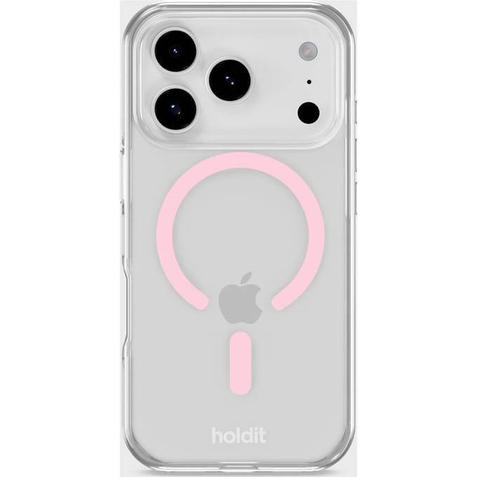 Phone Case Transparent Magsafe Compatible Pink/Transparent iPhone 17 Pro