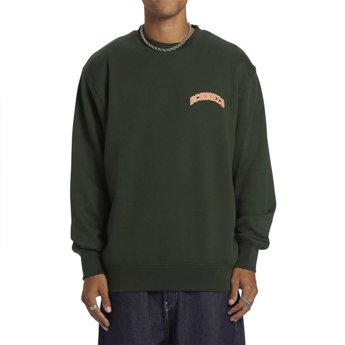 Dc Shoes Varsity Sweatshirt Groen M Man