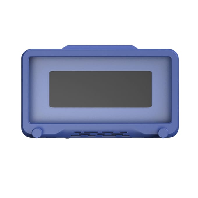 Support de téléphone portable de douche Salle de bain Rotatif à 360 degrés Sans perçage Étanche Mural Cell bleu