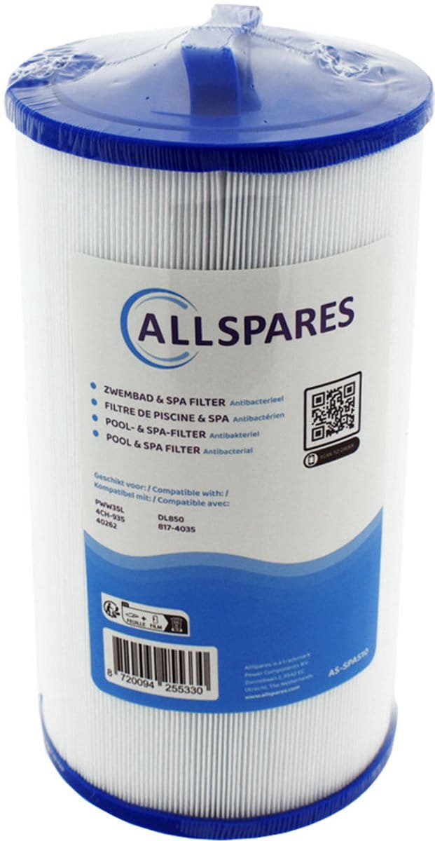 AllSpares Spa Waterfilter PWW35L / 4CH-935 / DL850 / 40262