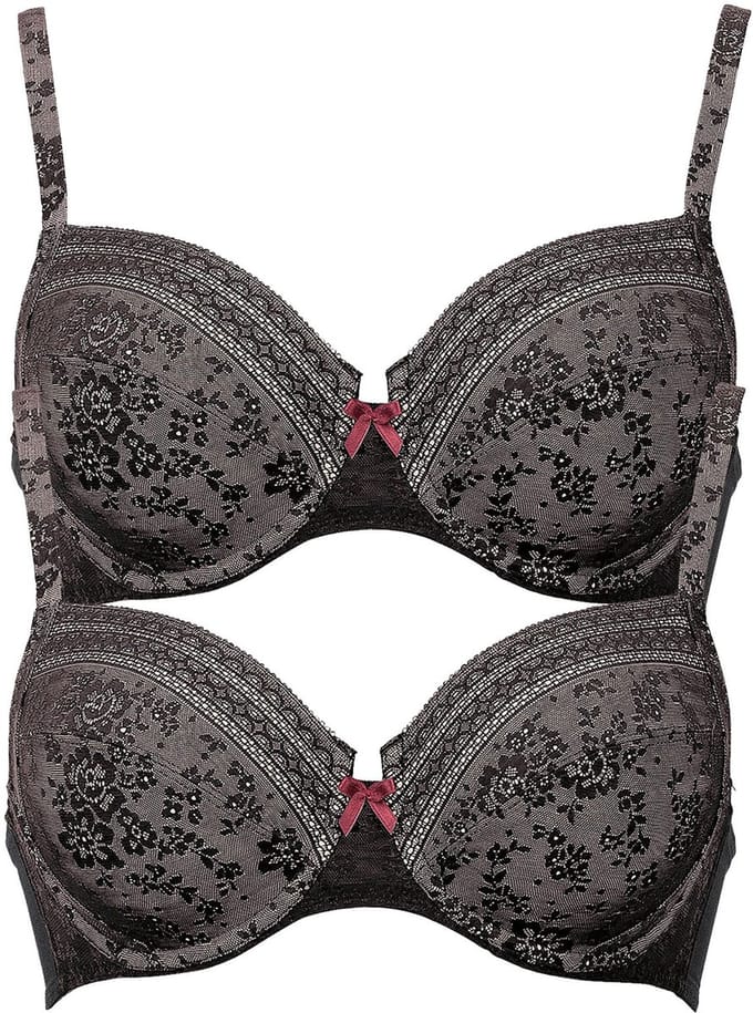 2-pack Beugel-BH Fleur