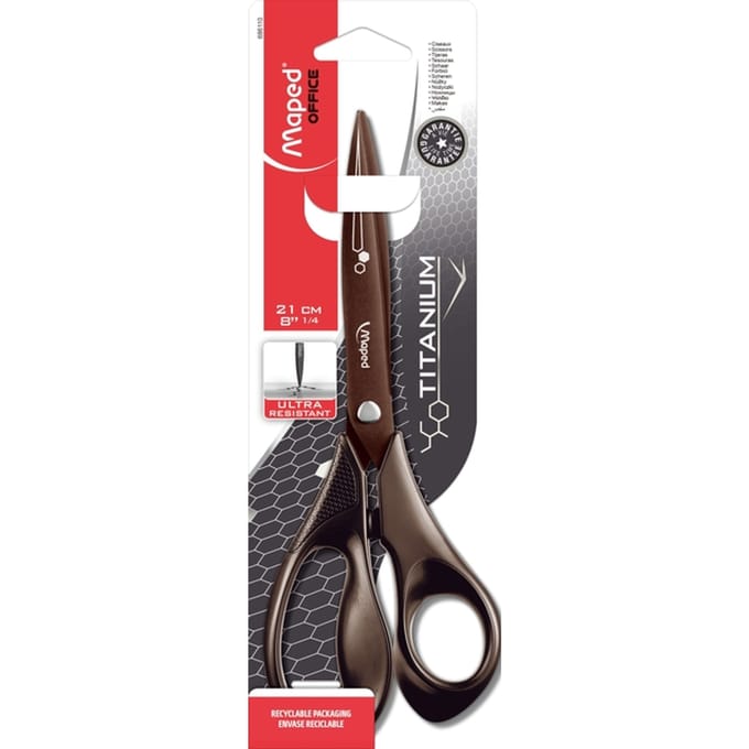 Expert Titanium schaar 21 cm - asymmetrisch