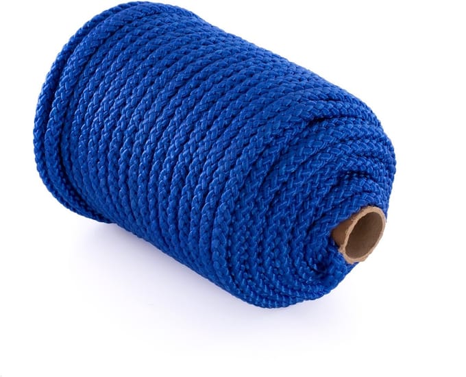 Roll Of 50m Of Psychomotricity Rope Softee Azul ÚNICA