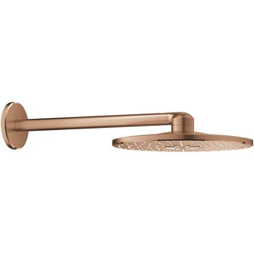 Grohe Rainshower SmartActive 310 overhead shower set with 2 spray modes and wall connection 26475DL0
