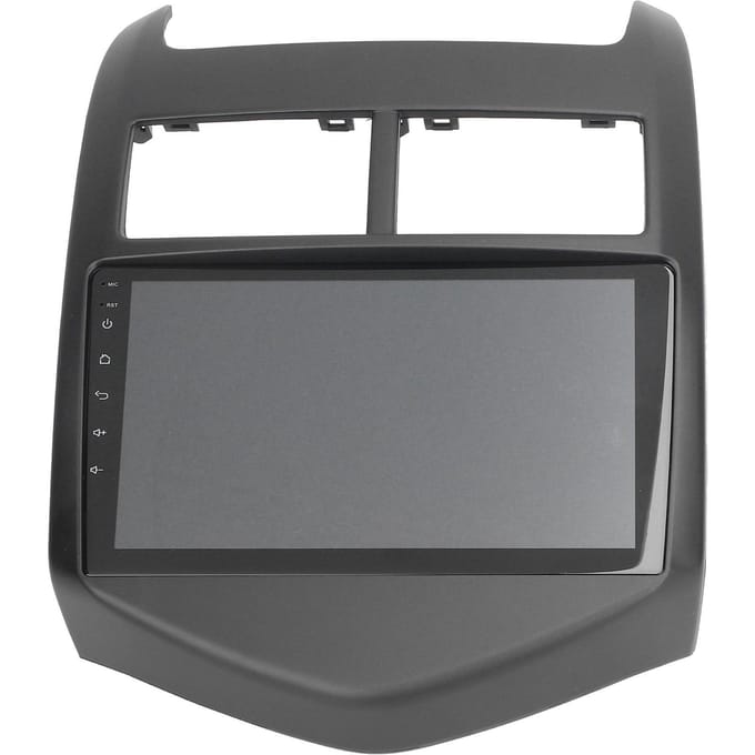 Écran tactile 9 pouces Navigation Bluetooth 4.0 pour Android 10.0 Remplacement pour Aveo 2011 2015(1+16G ) gray