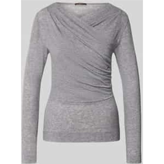 Longsleeve met overslageffect