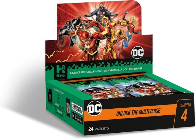 Hro DC - The Flash - 24-Pack Booster Box (CDU) - Trading Cards - DC Comics - 24 packs met 7 kaarten - Chapter 4