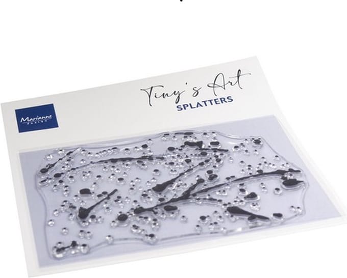 Clear Stamps, Tiny’s Art – splatters