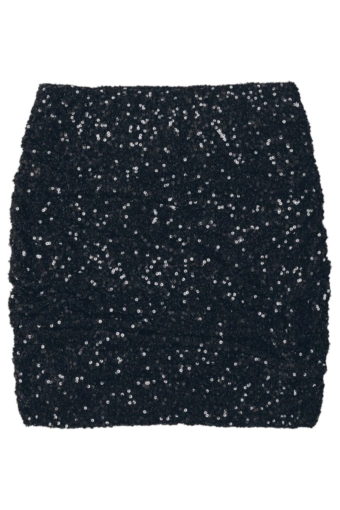 Mikuta The Black Sequin Skirt Black Taglia: S | Minigonne Outlet | Donna | Nero