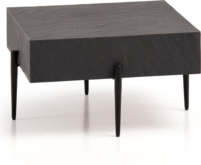 Salontafel antraciet vierkant 64 cm - WL6.792