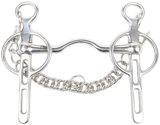Kaak Liverpool pour cheval passage de langue avec 2 passants Harry's Horse