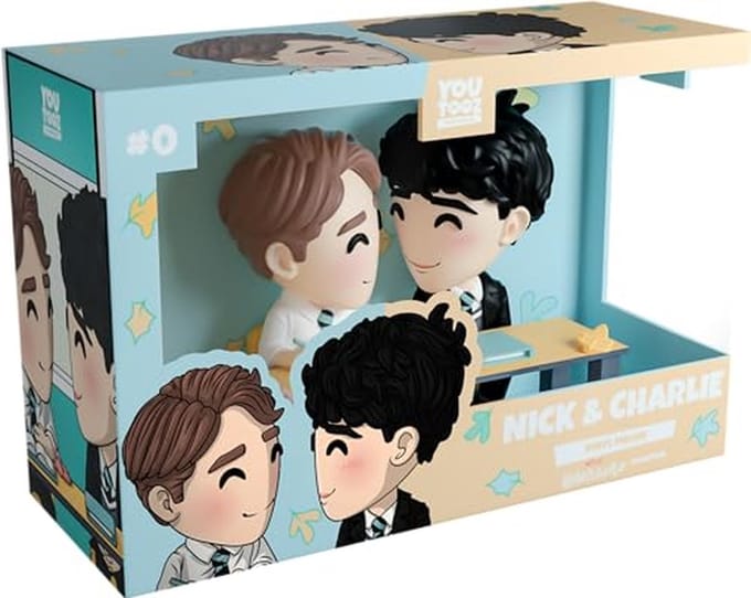 Heartstopper Vinyl figuur 11 cm - Nick en Charlie