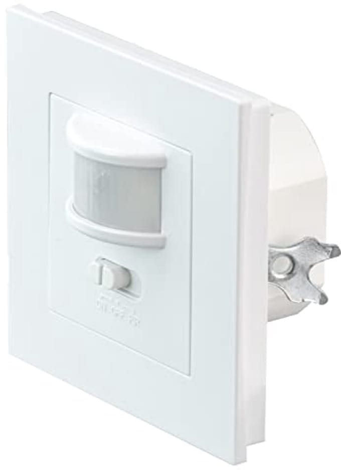 Infrarood Bewegingsmelder PIR - Binnenwandmontage, IP20, Max. Detectie tot 9 m, Verstelbaar en Programmeerbaar