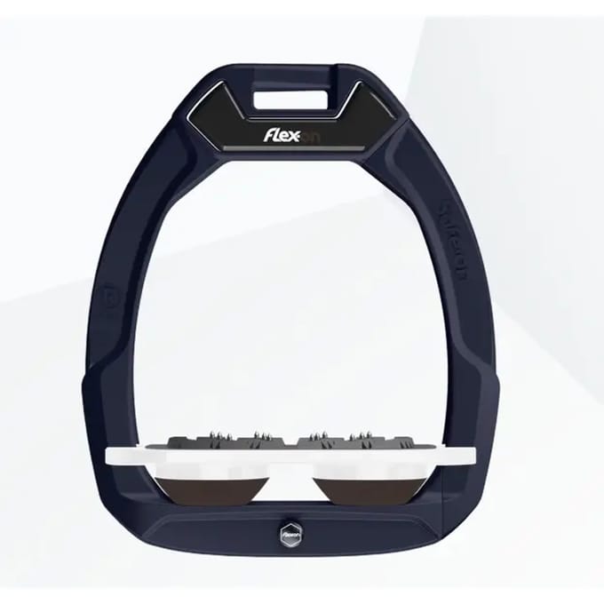 Plat Ultra Grip Marine/Wit/Bruin veiligheidsbeugels Flex-On Safe-On