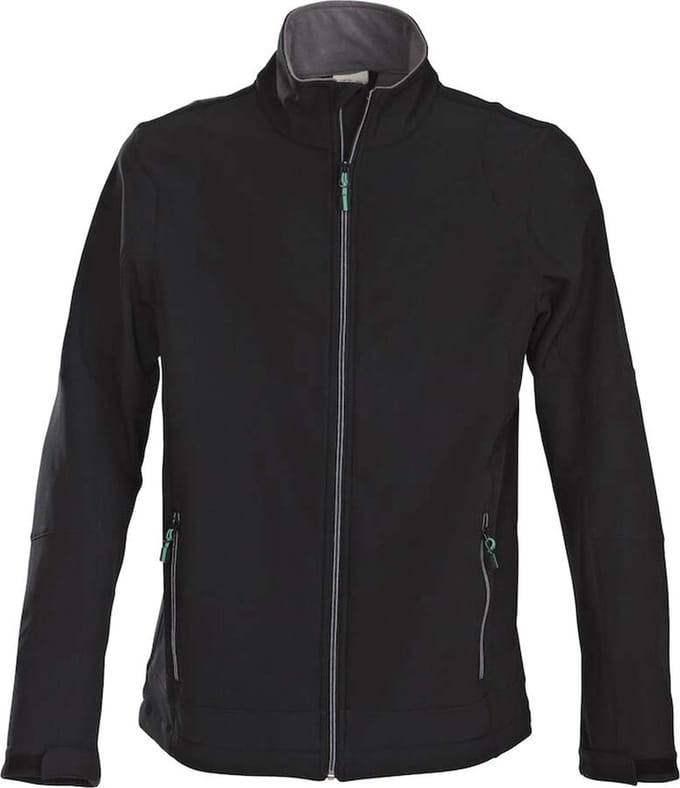 Printer SOFTSHELL JACKET TRIAL 2261044 - oceaanblauw - S