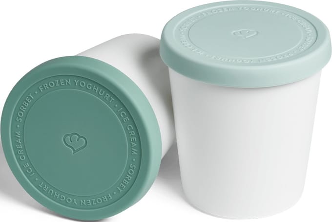 Springlane Set ijs container - Mint 1L