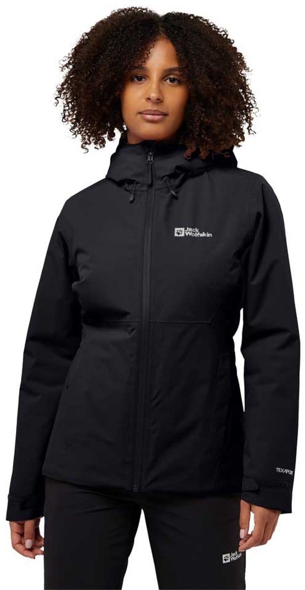 Jack Wolfskin Wisper Ins Jas Zwart XS Vrouw