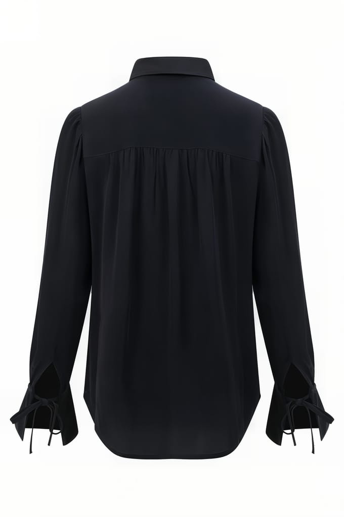 French Connection Crepe Shirt L/s Black Taglia: 8 | Magliette intime Outlet | Donna | Nero