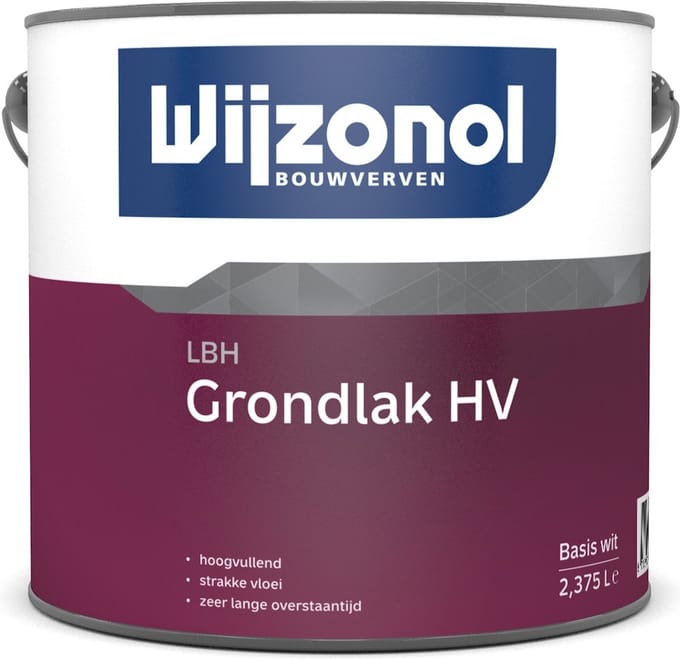 Wijzonol LBH Grondlak HV 0.5 liter Wit