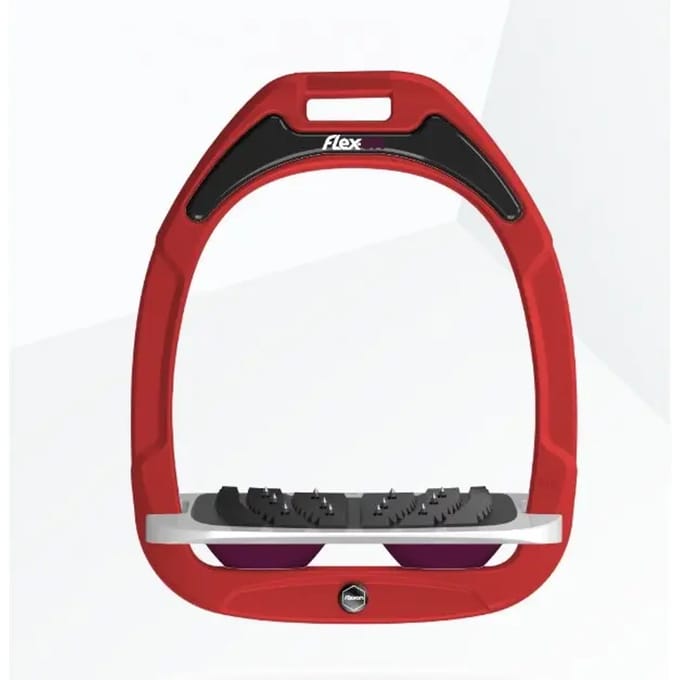 Ultra Grip Inclinatie Strijkers Rood/Grijs/Paars Flex-On Green Composite