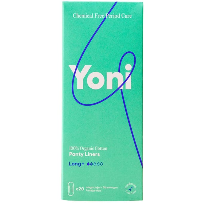 Yoni Inlegkruisjes - Extra Lang - Biologisch Katoen - 20 stuks
